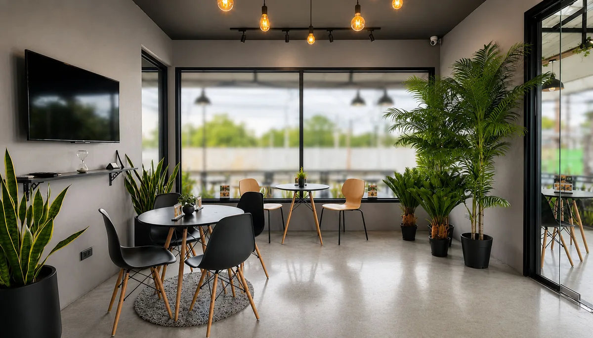 OPEN Business Hub office interior on Siam Country Club Road, East Pattaya
